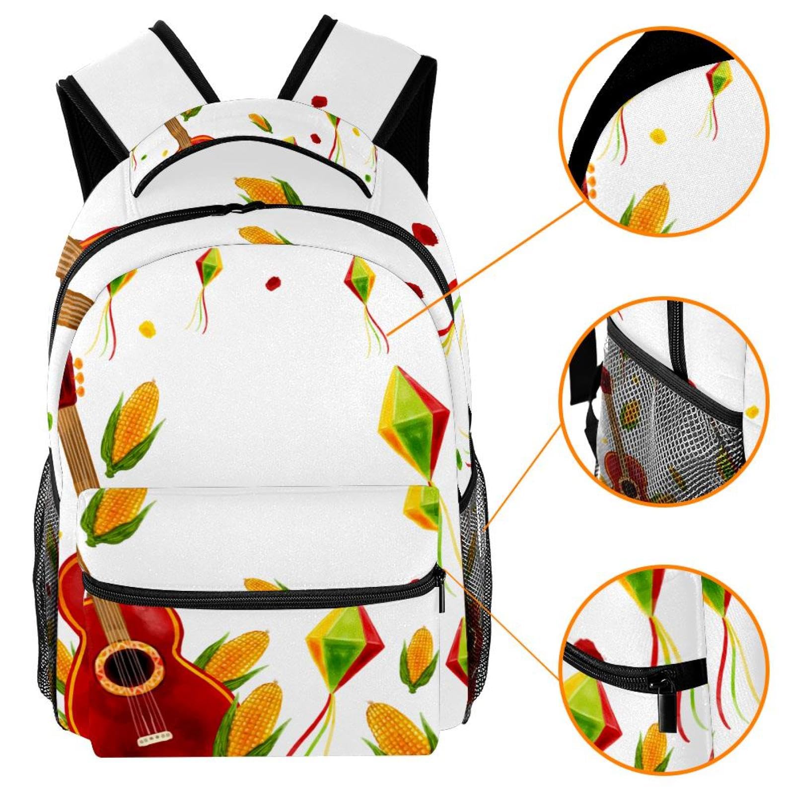 Zaino scolastico per uomini e donne, borsa da viaggio per computer portatile, leggero zaino universitario, zaino casual per libri