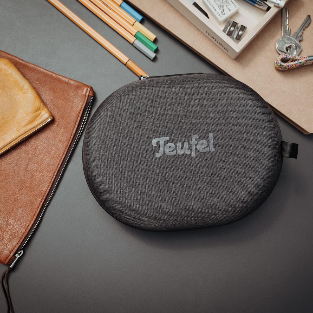 Teufel REAL Blue NC 3 - Kabellose Bluetooth-Kopfhörer Over-Ear mit Active Noise Cancelling und Langer Akkuflaufzeit (bis zu 59 Stunden mit ANC), Sprachsteuerung, Transparenzmodus - schwarz