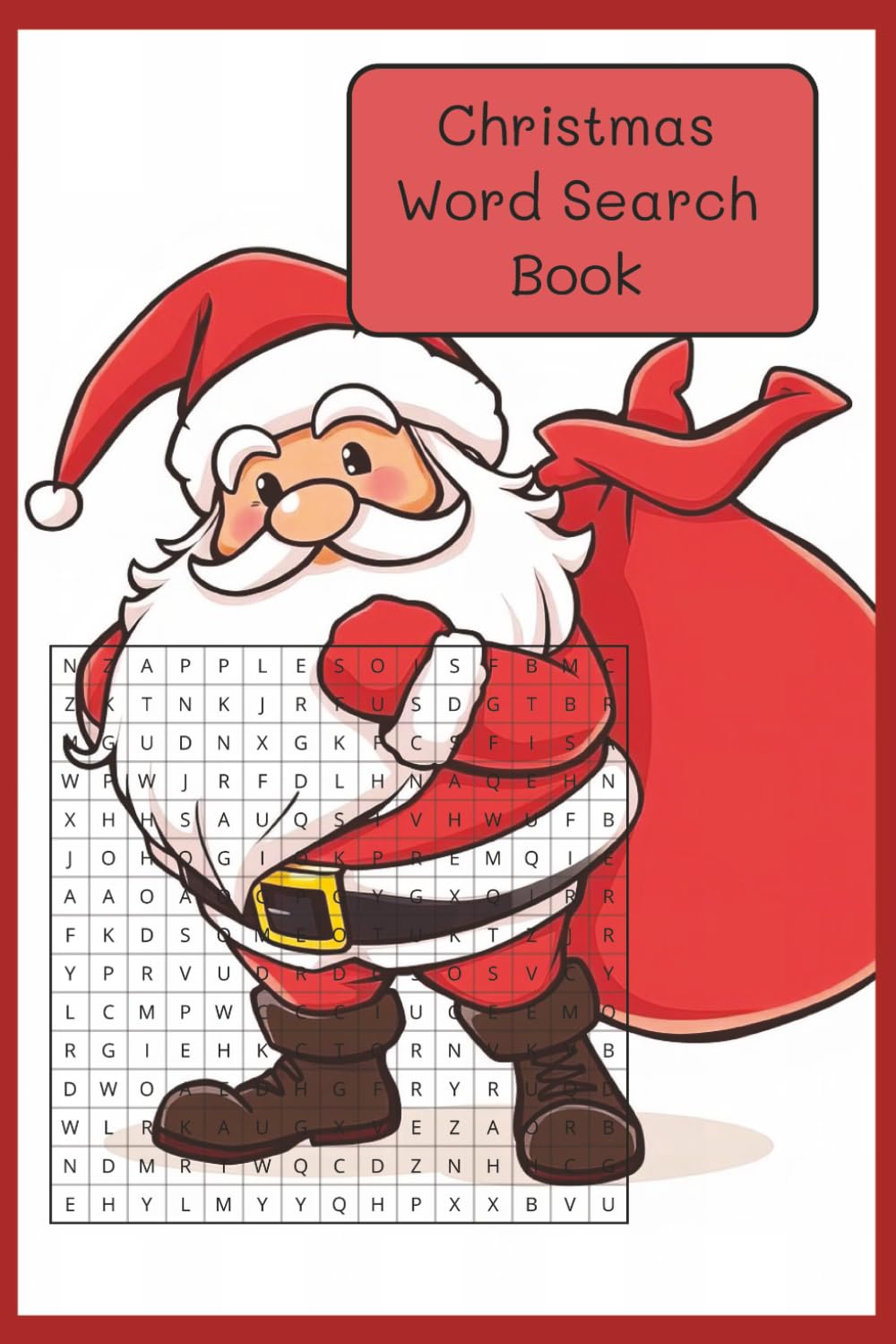 Christmas Word Search Activity Book: Winter Break Fun