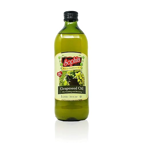 Sophia Oil - Aceite de semilla de uva 34oz (paquete de 2)