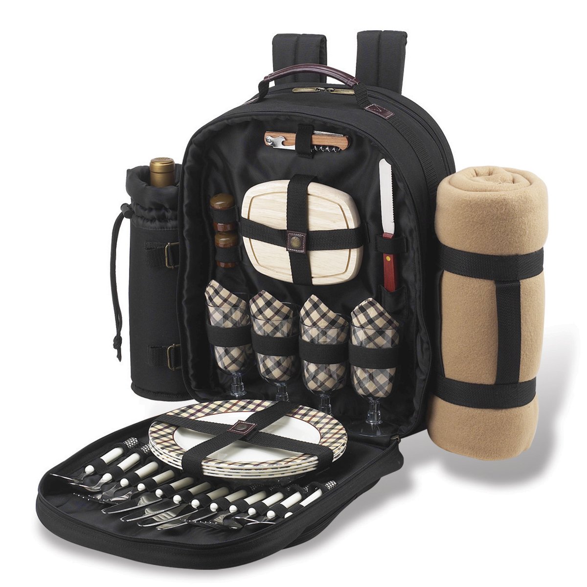 Amazon.com: Picnic at Ascot Original Equipped 4 Person 
