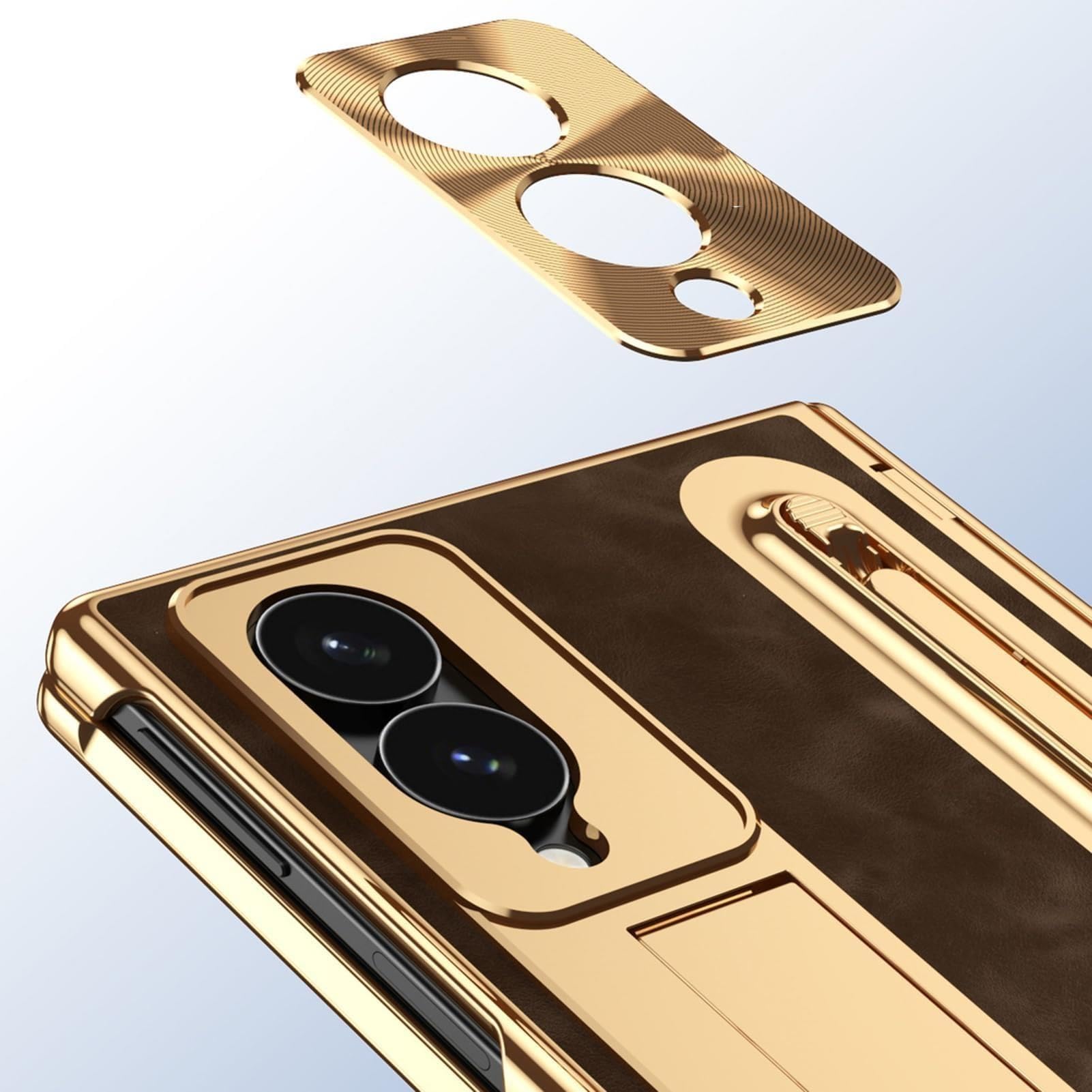 Funda para Samsung Galaxy Z Fold 8, Enchapado Ultra Delgado Carcasa