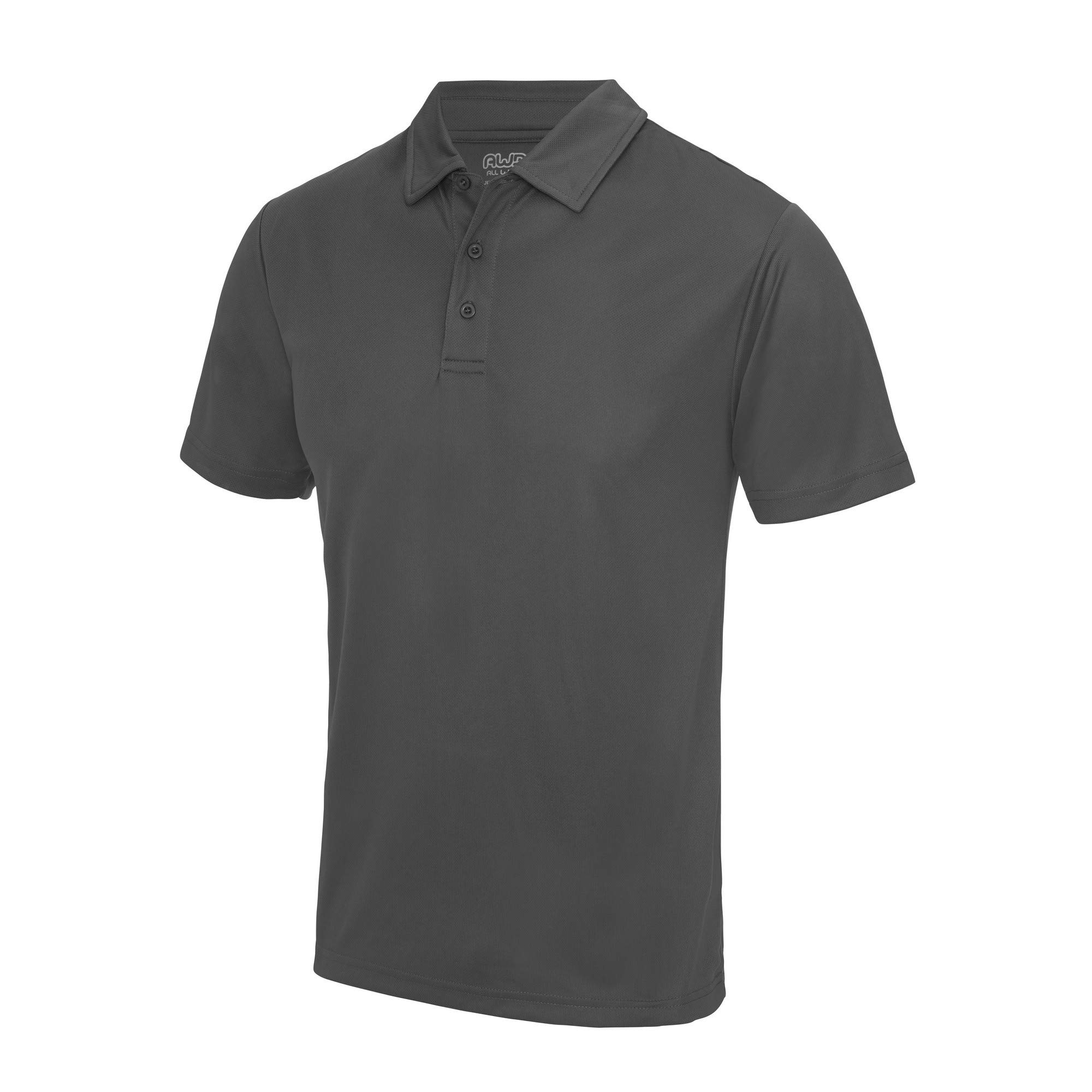 AWDis Cool Polo Charcoal