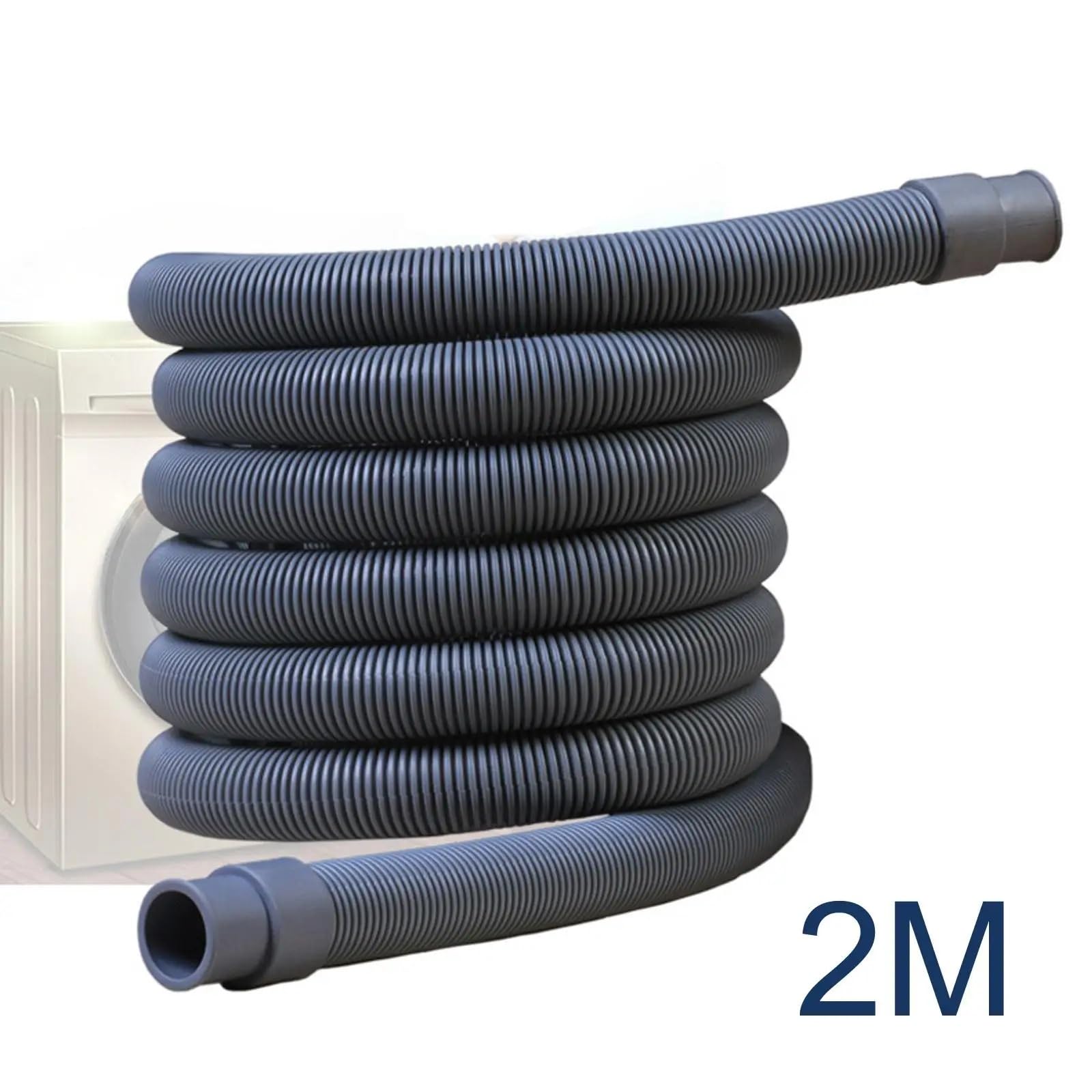 Tubo Di Scarico Sostituzione Uscita Acqua Espulsione Flessibile for Lavatrice for Accessori Interni(200cm)