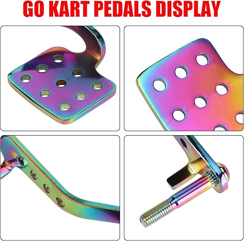 Vista 31 de GREHUA Go Kart Pedal y cable del acelerador compatible con Predator 212cc 196cc 6.5hp Road Rocket Manco Kandi Carter Azusa Go Kart Vintage Racing