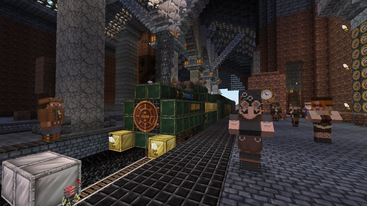 Amazon Com Minecraft Dlc Steampunk Texture Pack Wii U Digital Code Everything Else