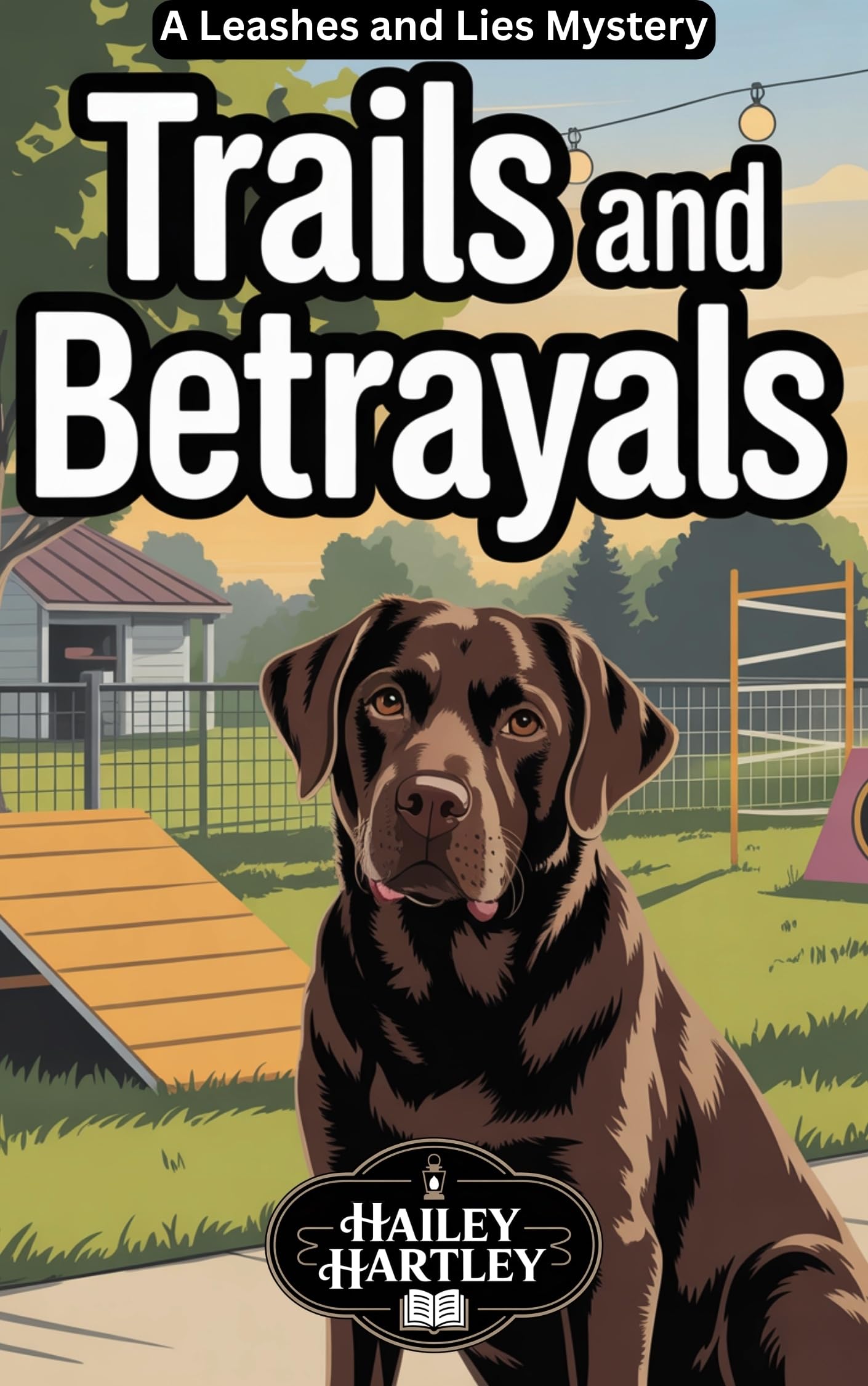 Trails and Betrayals: A Leashes and Lies Mystery (The Leashes and Lies Mysteries Book 3)