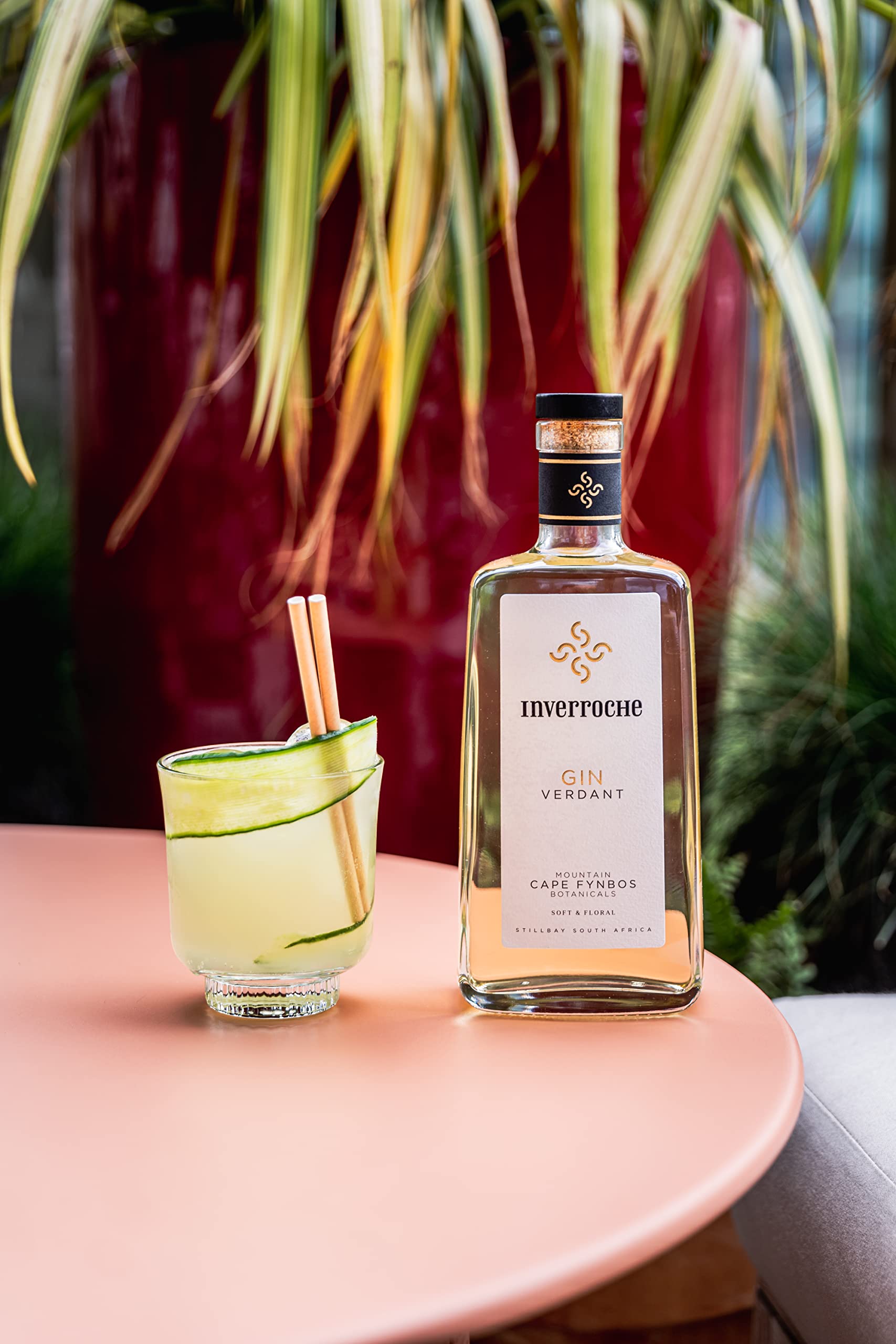 Inverroche Verdant Gin, Botanica Fynbos del Capo Occidentale con Fiori di Sambuco, vol 43%, 70 CL