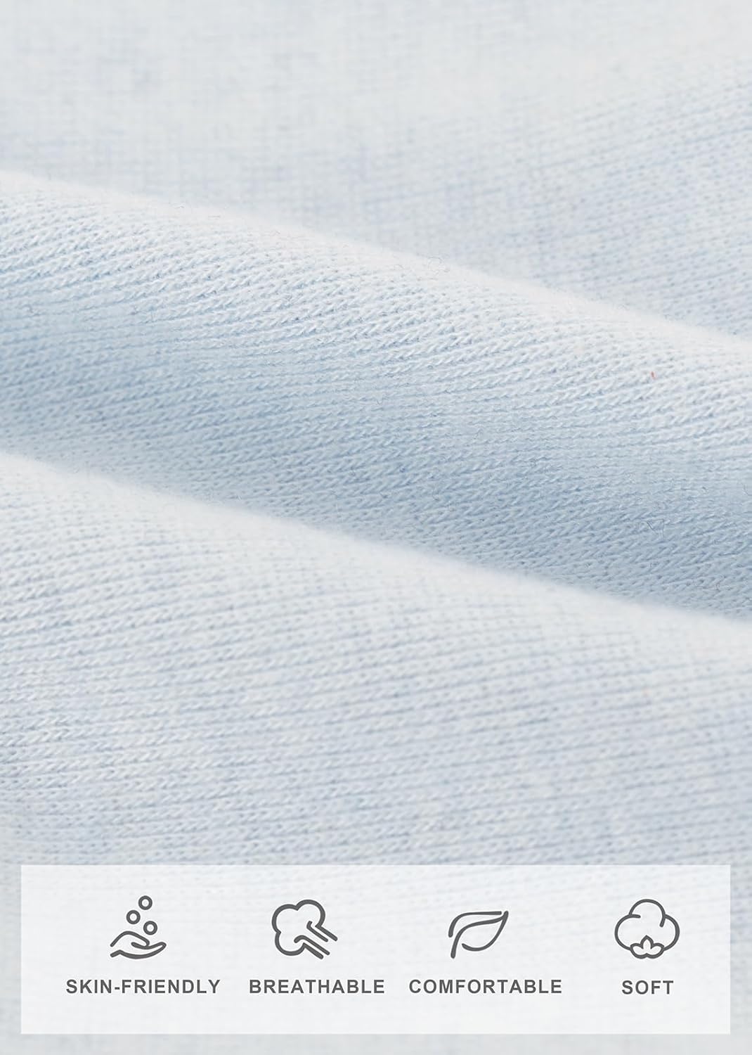 DRESHOW BQUBO 8 Pack Unisex Baby Beanie Hat Infant Toddler Kid Hats Baby Soft Cute Knit Cap Nursery Beanie - Image 6