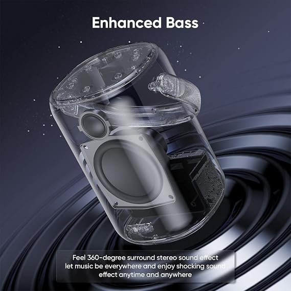SP920 Portable and Versatile Bluetooth Speaker 360 Sound TWS Functionality Effective Wireless Connection