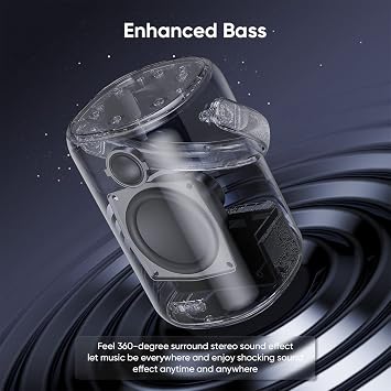 SP920 Portable and Versatile Bluetooth Speaker 360 Sound TWS Functionality Effective Wireless Connection