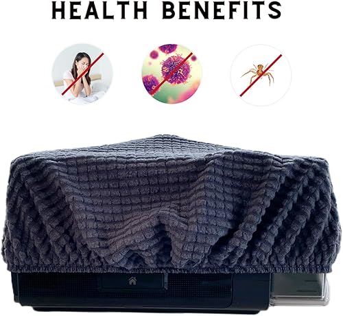 Miniatura 2 de Live Easy - Cubierta antipolvo CPAP - Cubierta de manguera CPAP - Protege tus máquinas CPAP para apnea del sueño y máquinas BiPAP - Suministros de