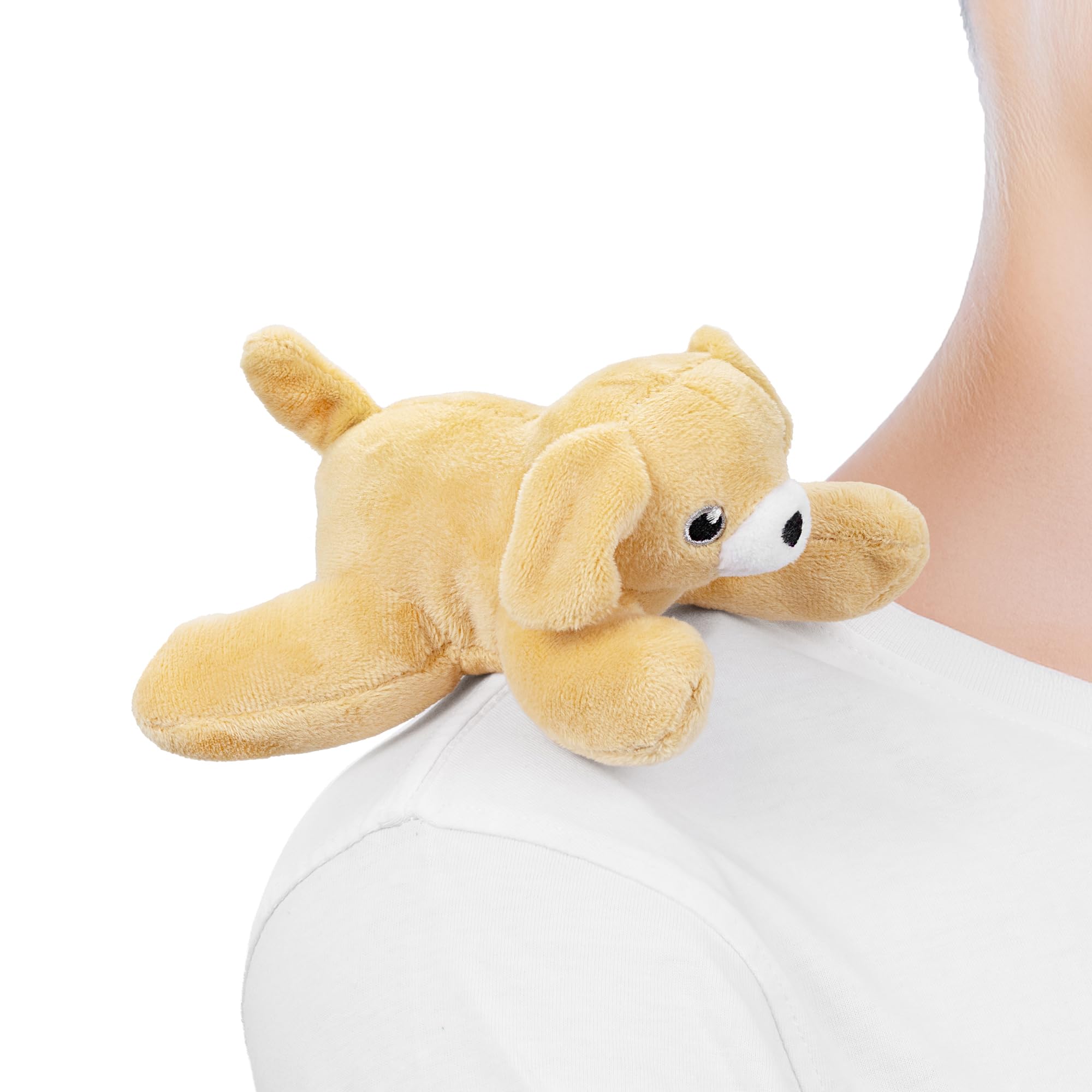 Zappi Co Shoulder Mates Dog Plush Magnet Stuffed Animal Toy, Fancy Dress Costume Accessories Shoulder Pals