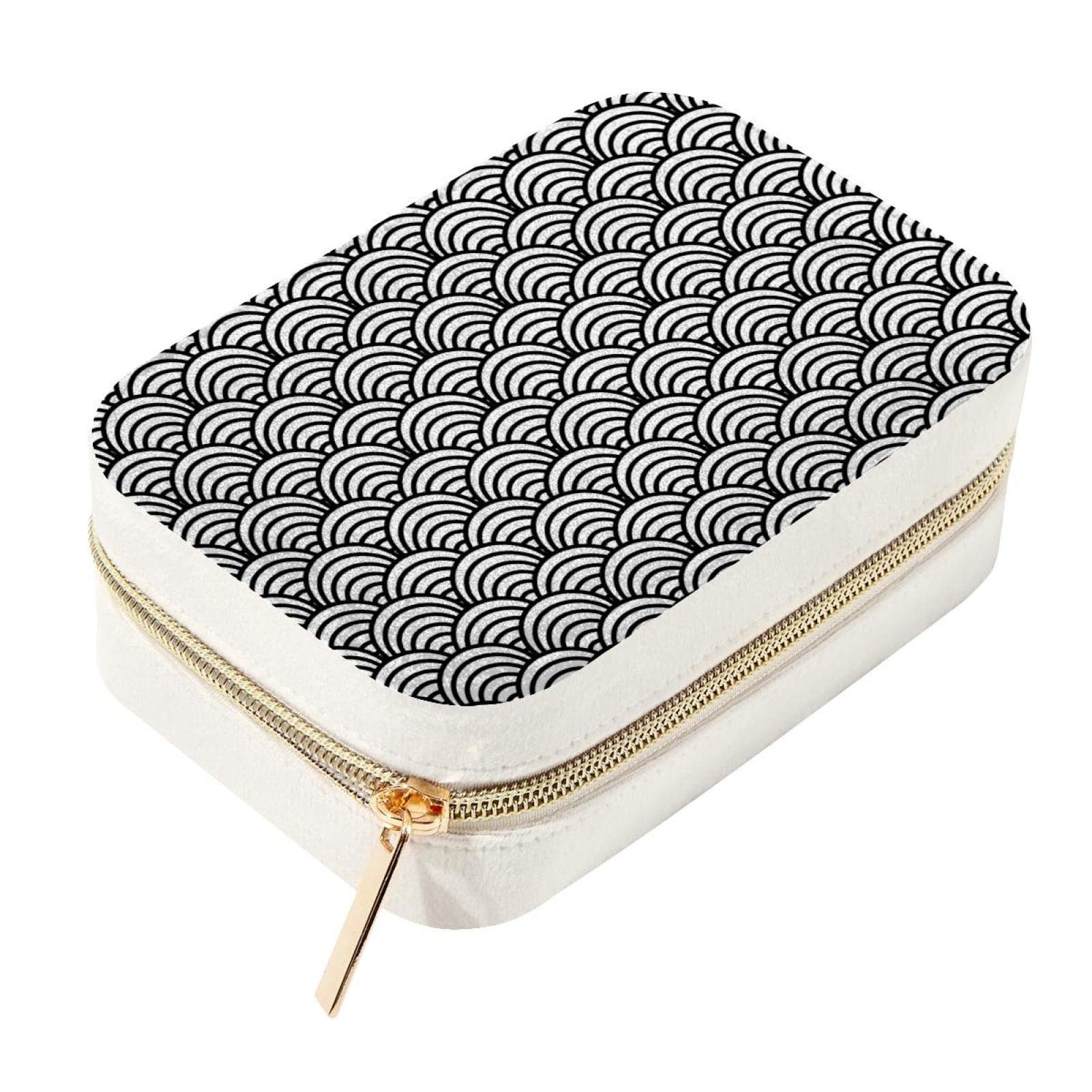 Boîte de rangement bijoux en velours pour vos bagages et déplacements