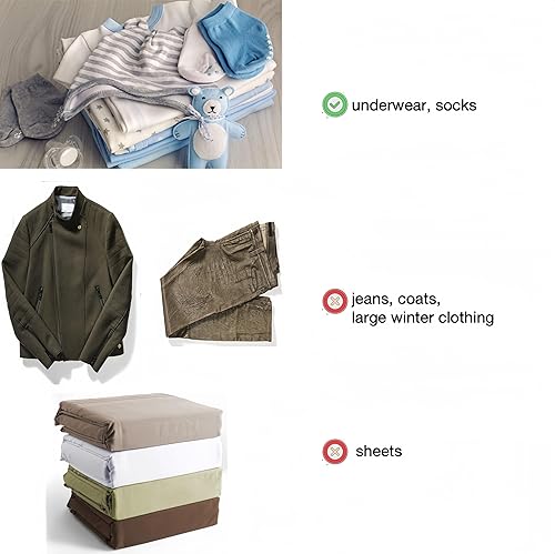 Miniatura 7 de Lavadora y secadora de ropa portátil, lavadora manual de manivela y secadora giratoria, lavadora de viaje no eléctrica para apartamento RV