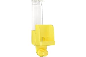 Bird Cage Food Dish: JW Pet Company Clean Seed Silo Bird Feeder