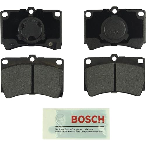 BOSCH BE319 Blue Ceramic Disc Brake Pad Set - Compatible With Select Mazda 323; Mercury Capri, Tracer; FRONT