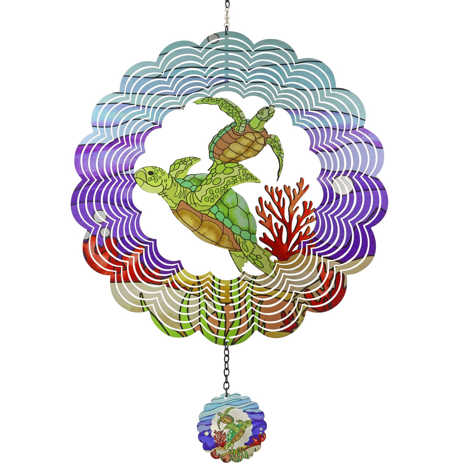 Tourbillon de mer en acier anti-rouille pour embellir vos murs vides