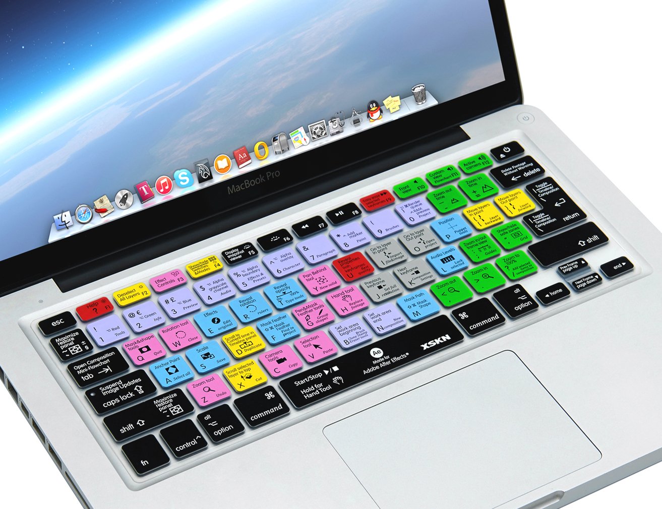 Amazon.com: XSKN Adobe After Effects Shortcuts Keyboard Skin Hot 
