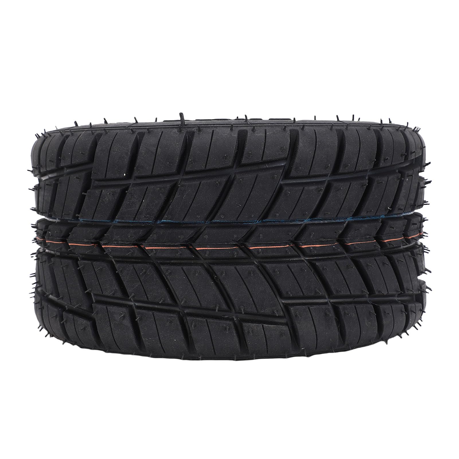 Pneumatico per Ruota Anteriore Go Kart, Pneumatico per Ruota Tubeless in Gomma ATV UTV 10x4.50-5, Battistrada Antiscivolo a 4 Strati Stabilità per l'uso in Pioggia per Cerchio Anteriore Go