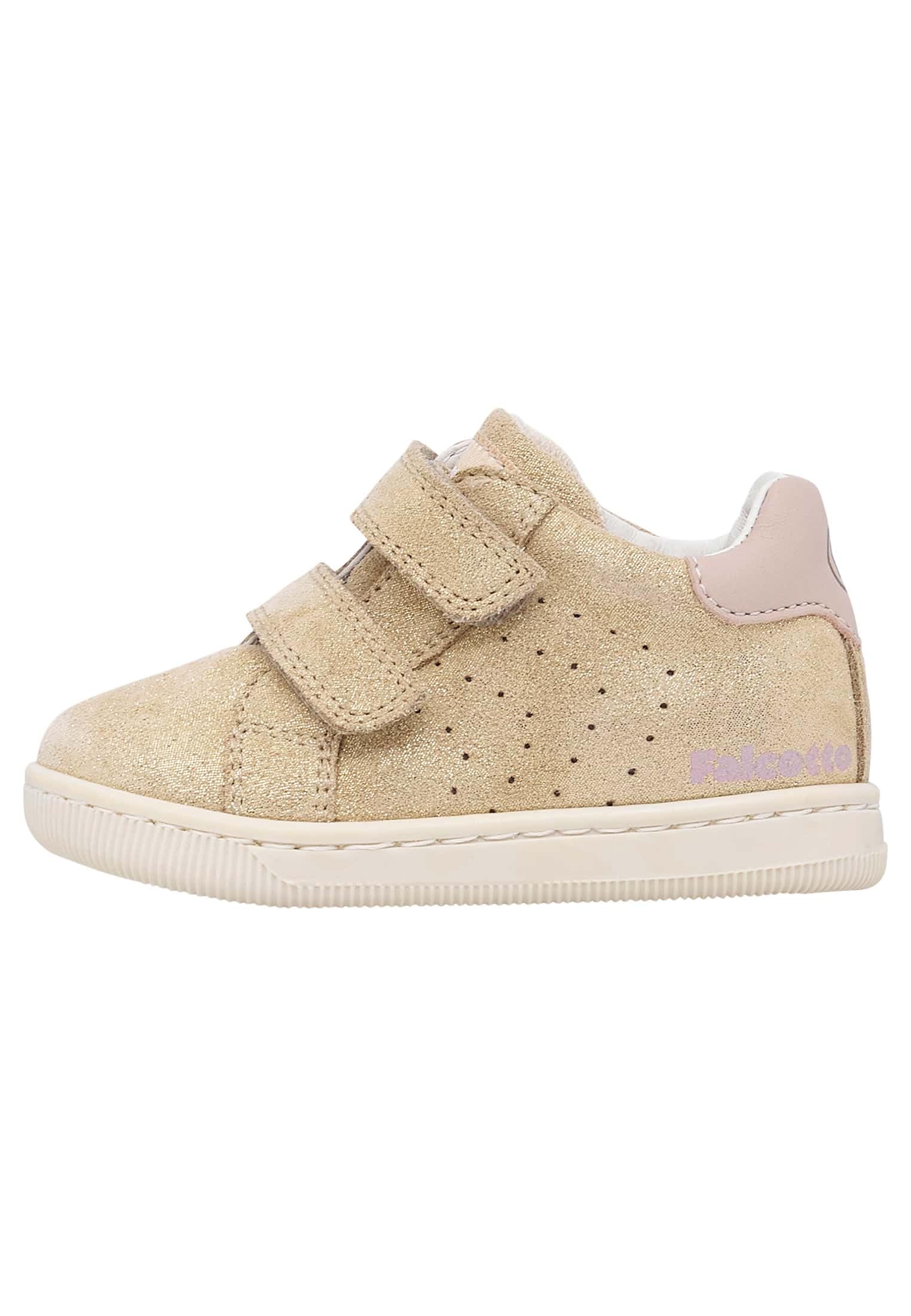 Falcotto Boy's Girl's Falcotto Kiner Vl Crib Shoe, Platinum Powder, 3 UK Child