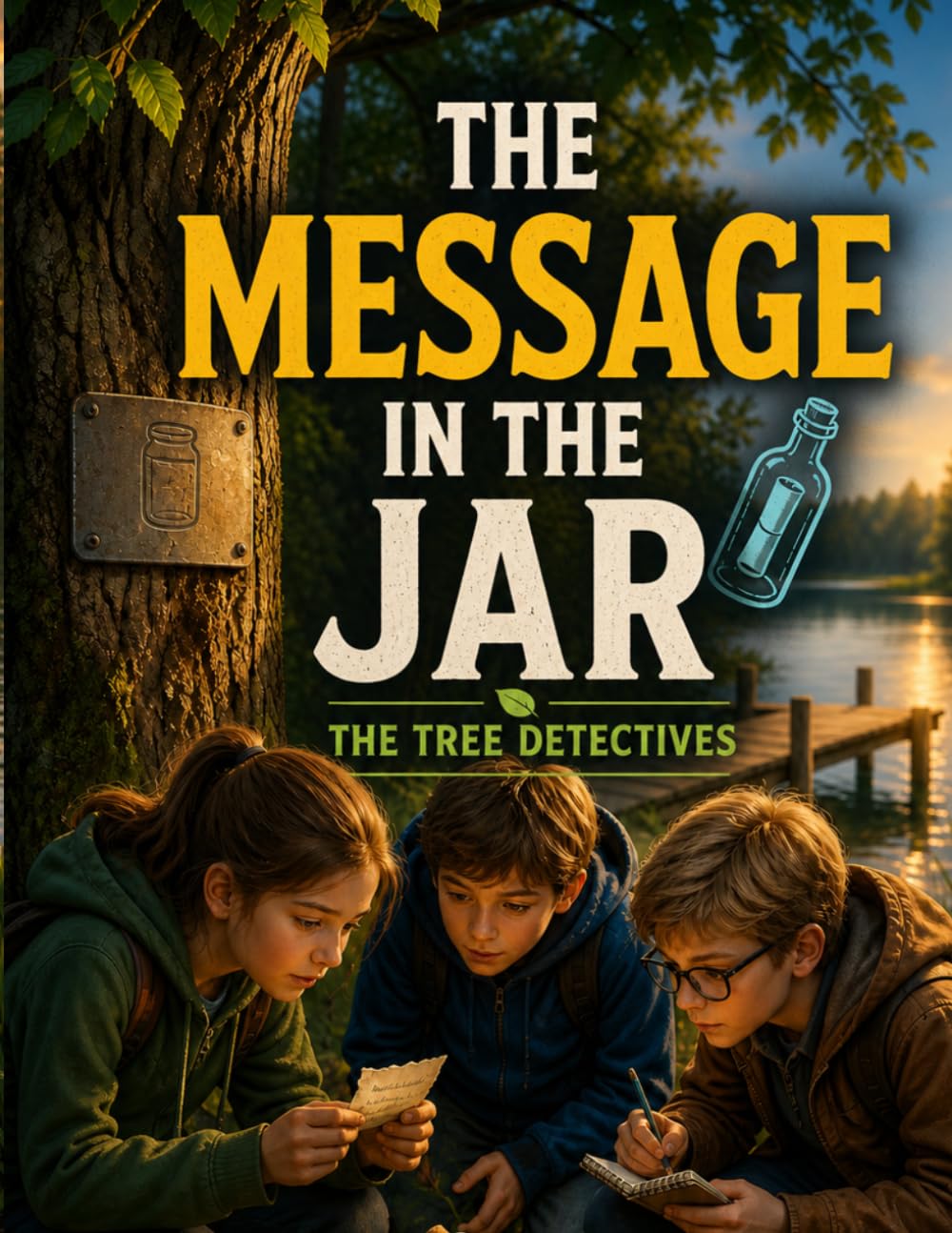 The Message in the Jar: A mysterious jar, a secret code and a new child in the team (The Tree Detectives)