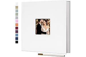 Vienrose Large Photo Album Scrapbook for Weddings: Preserve Cherished Memories