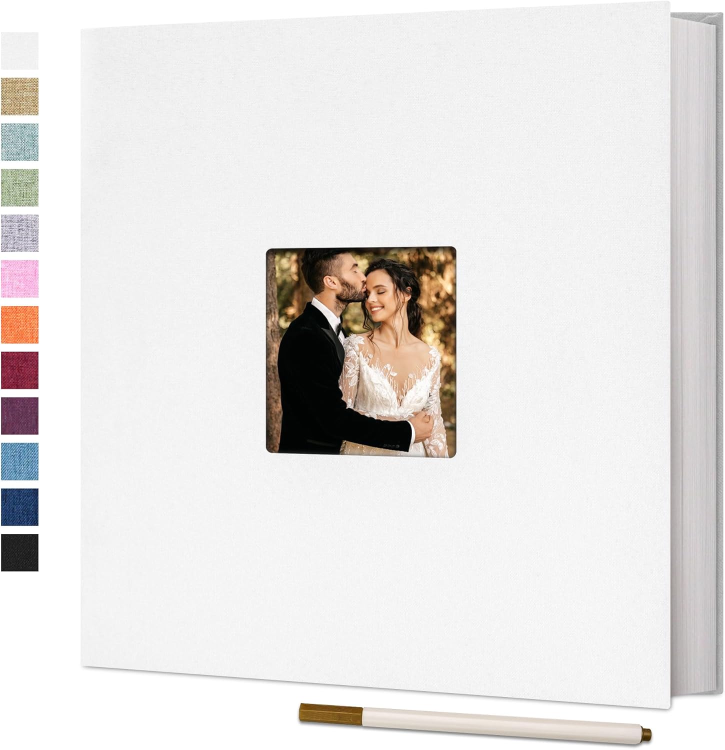 Vienrose Large Self-Adhesive Photo Album (4x6, 8x10, 10x12) 40 pages