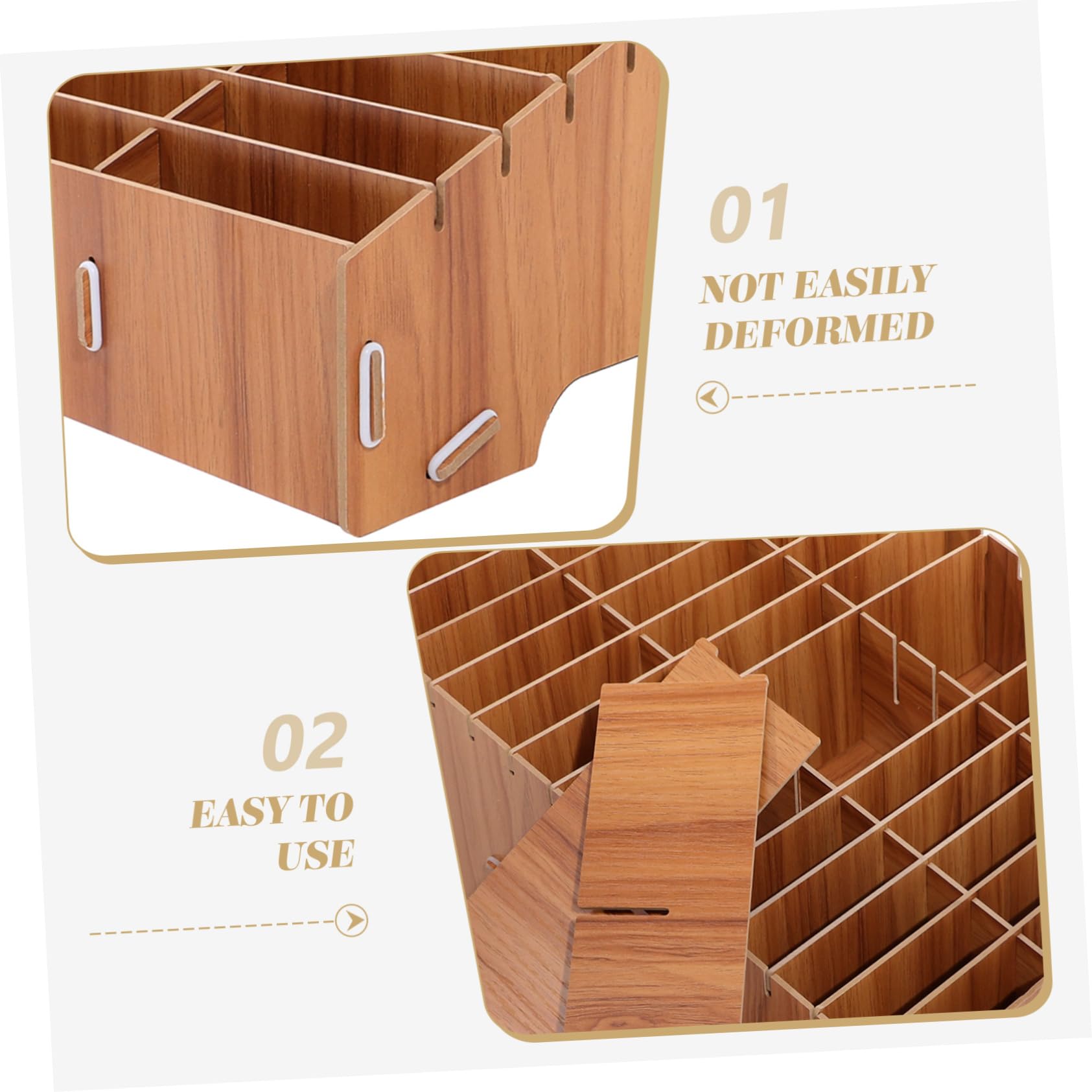 NUOBESTY Soporte Móvil De Múltiples Compartimentos Organizador De Teléfonos y Accesorios Para Escritorio Almacenamiento y