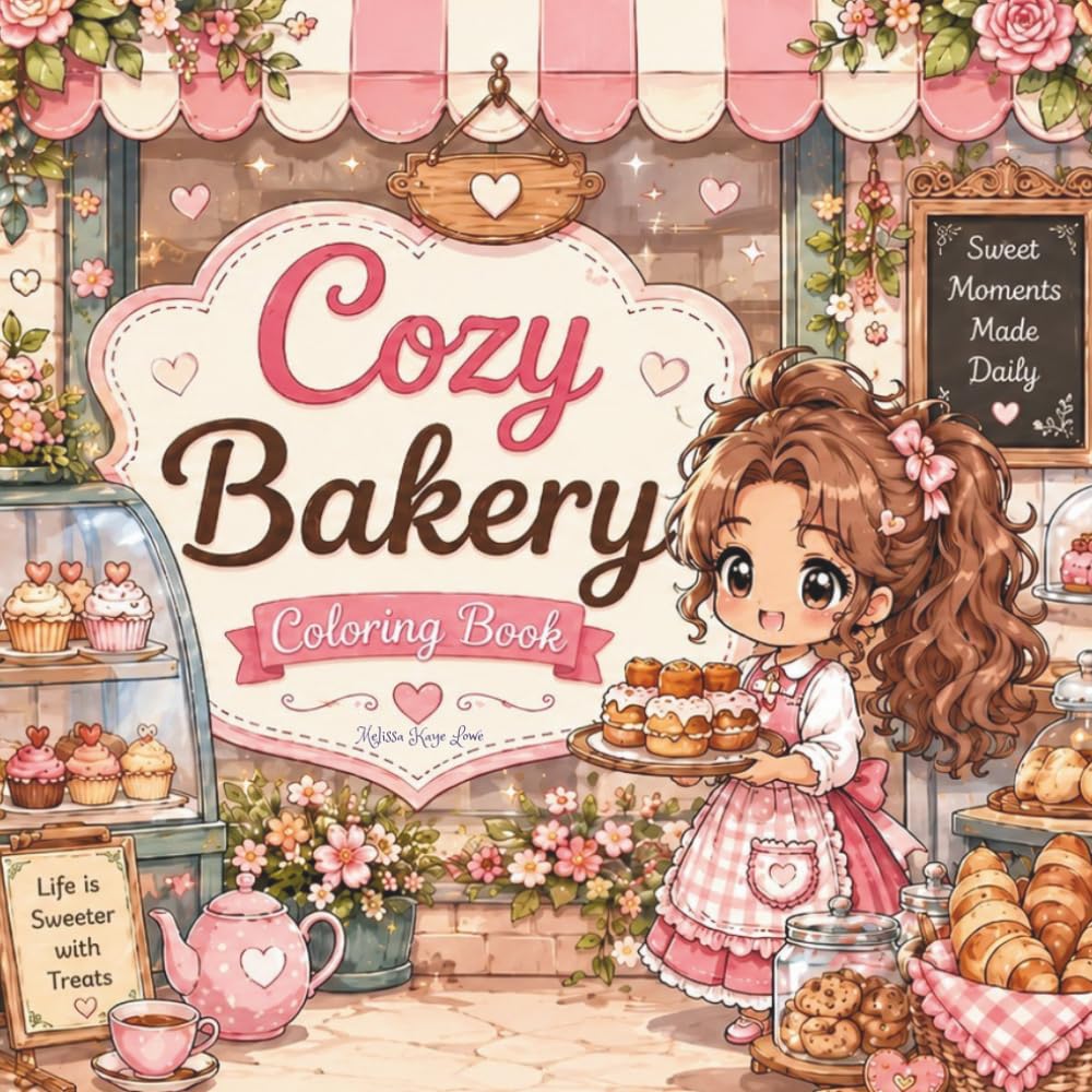 COZY BAKERY COLORING BOOK