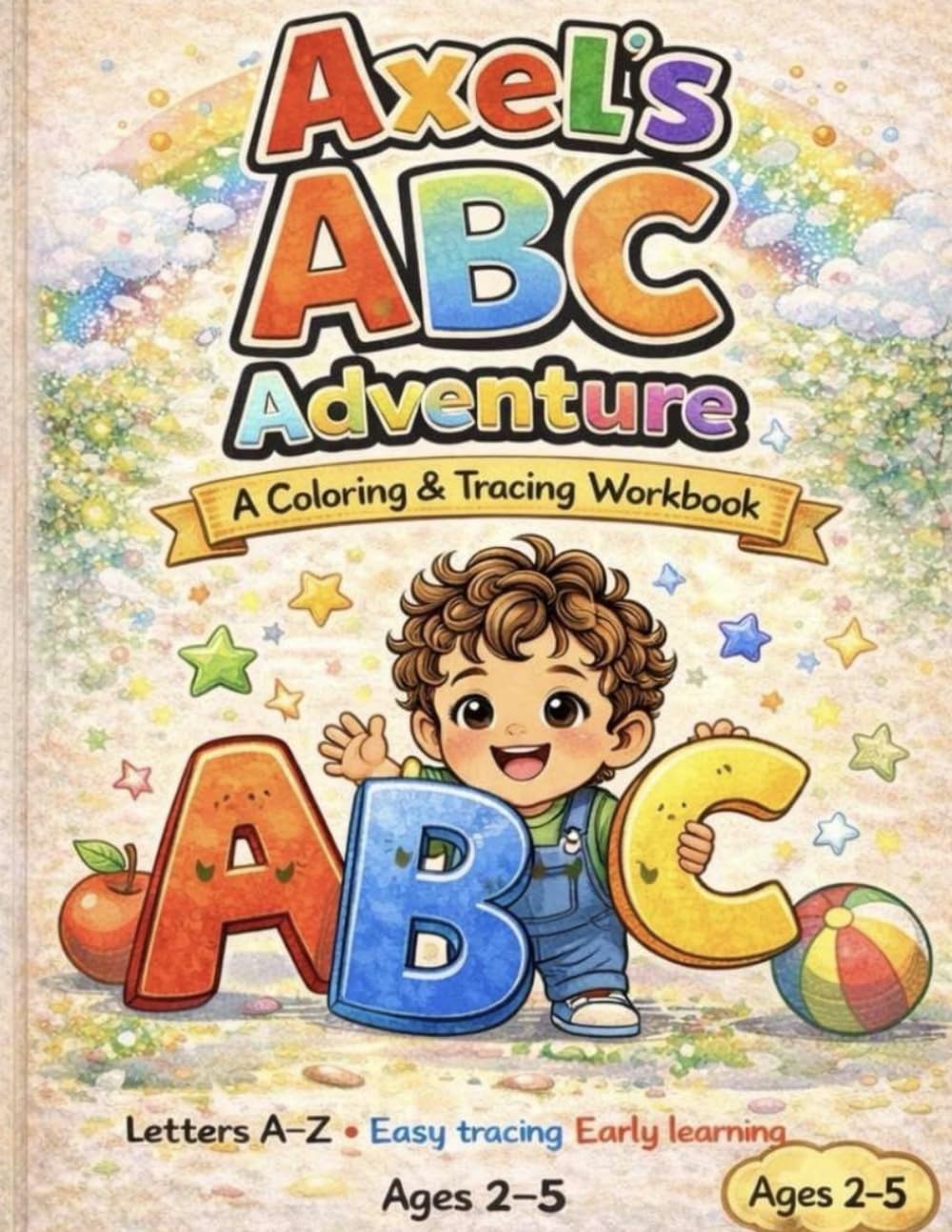 Axel’s ABC Adventure: A Coloring & Tracing Workbook (Axel learns Adventure)