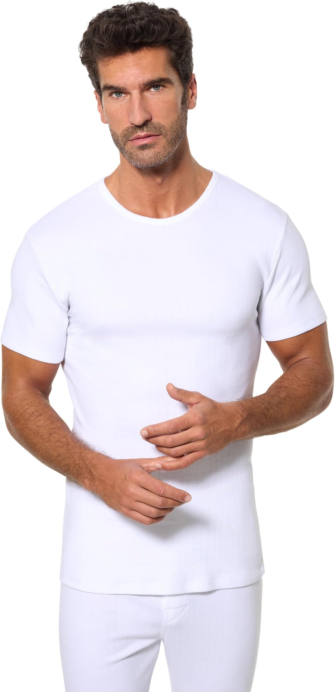 ABANDERADOMen's Termal Algodón de Invierno Thermal Top
