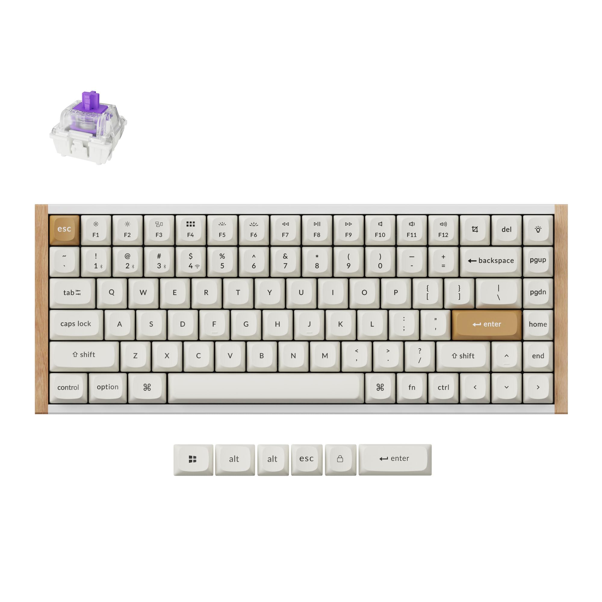 Amazon.com: Keychron K2 HE QMK Wireless Gaming Custom Mechanical 