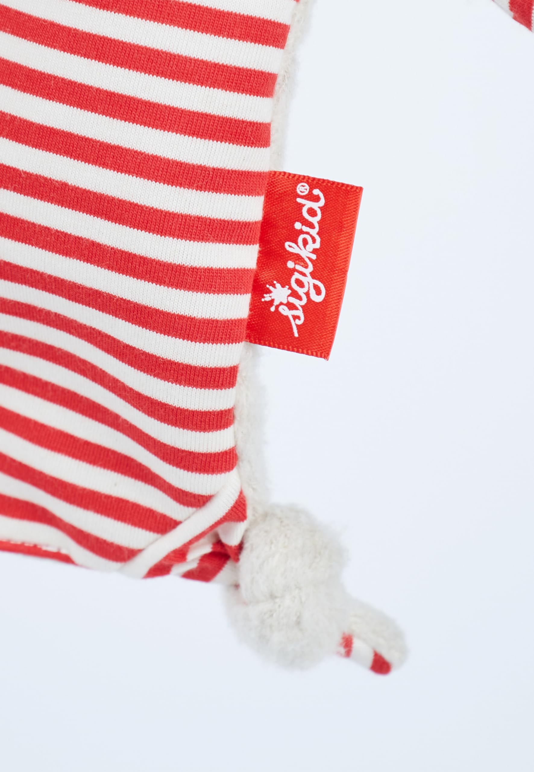 sigikid, Ragazze e ragazzi, 45570 - Telo coniglietto, colore: Rosso/Bianco