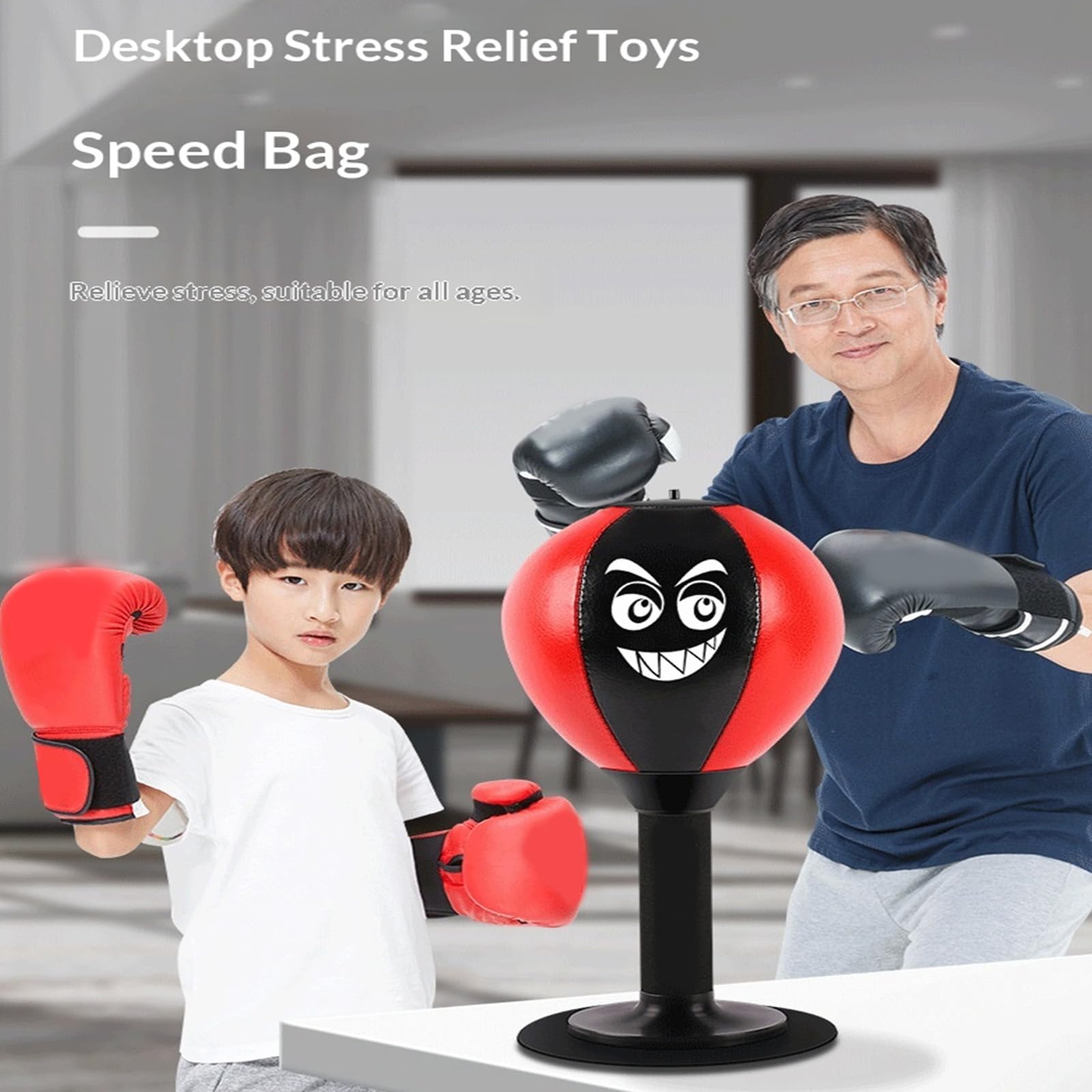 Computer Pugilism Speed ​​Spheres Boxsack für Hand Auge Koordination Training, Büro, lustiges Geschenk, Pugilism Sphere