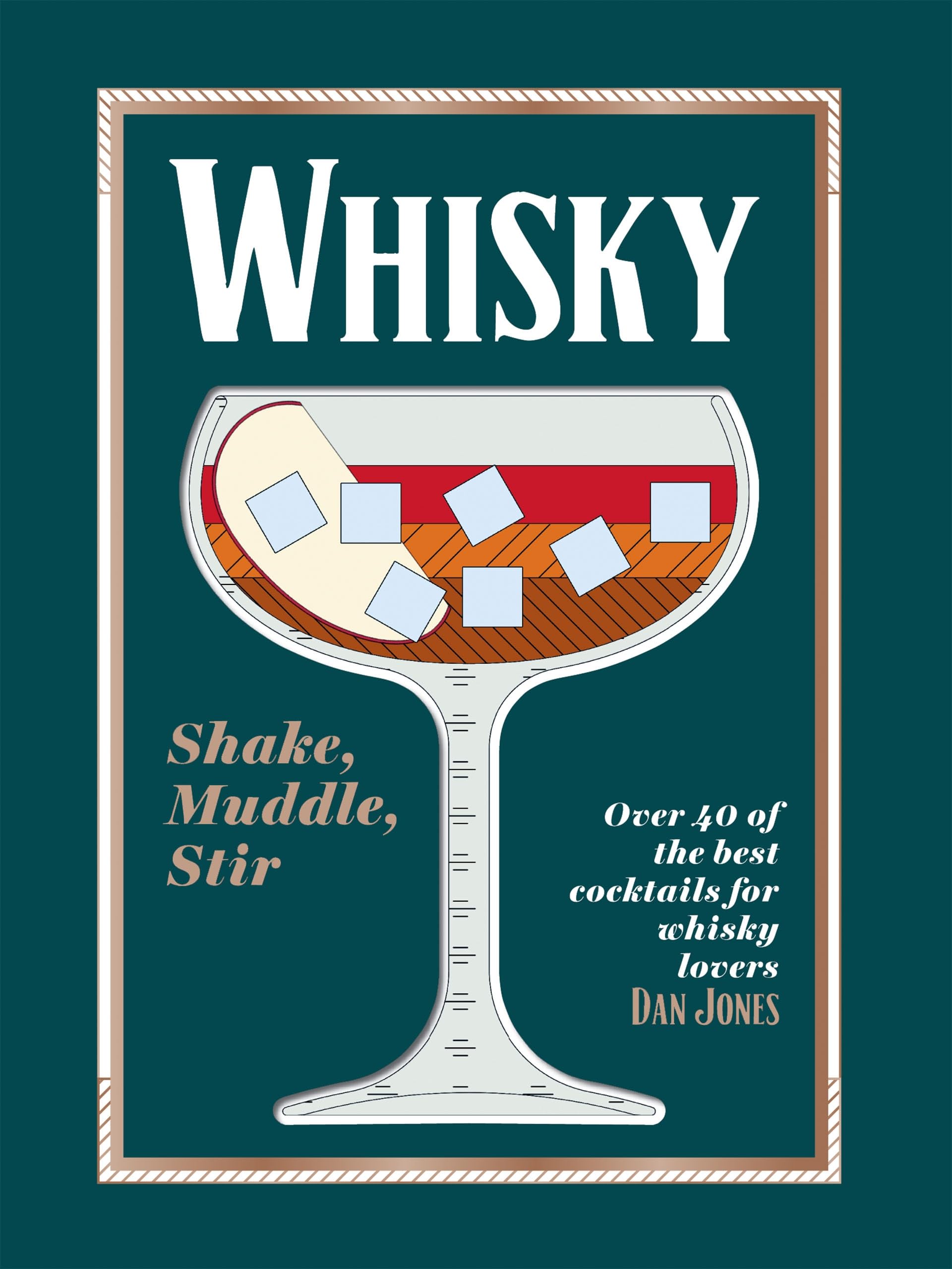 Whisky: Shake, Muddle, Stir: Over 40 of the Best  by Dan Jones HARDBACK
