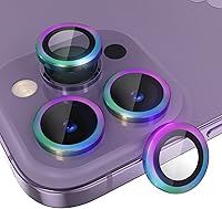 Vista 62 de Choiche Compatible para iPhone 16 Pro/iPhone 16 Pro Max Protector de Lente de Cámara, Vidrio Templado 9H Protector de Pantalla de Cubierta de Cámara