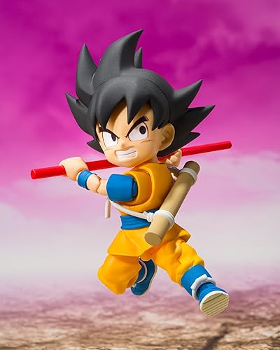 Miniatura 5 de TAMASHII NATIONS - Figura de acción de Dragon Ball DAIMA - Son Goku (Mini) -DAIMA- S.H.Figuarts