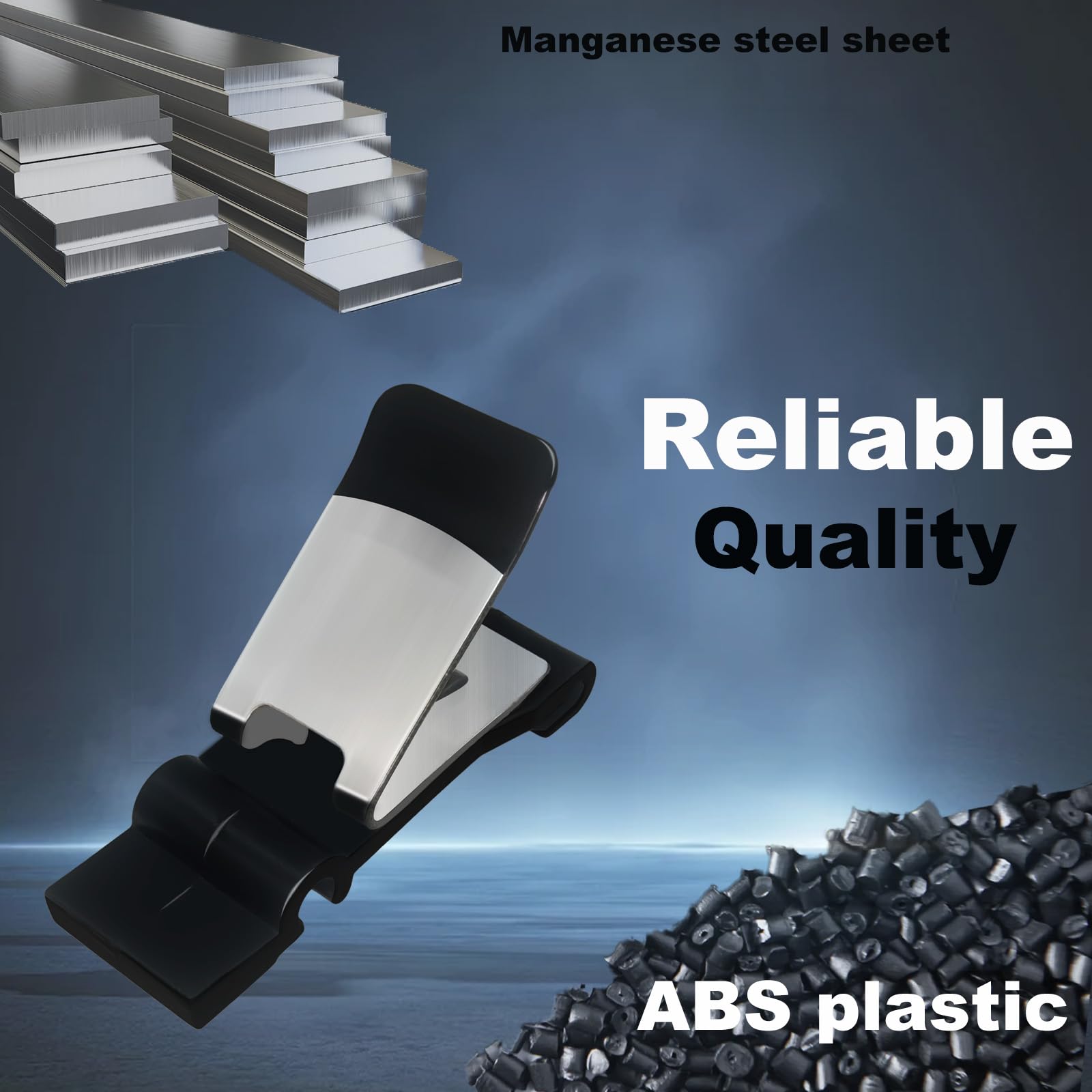 Fuel Door Spring Clamp Fuel Door Gas Cap Spring Hatch Lid Hinge Filler Opening Clip Compatible with Toyota 4Runner Highlander Venza Camry Echo; Lexus GS300 GS400 RX330 RX350 RX400h Replace#77360-0E010