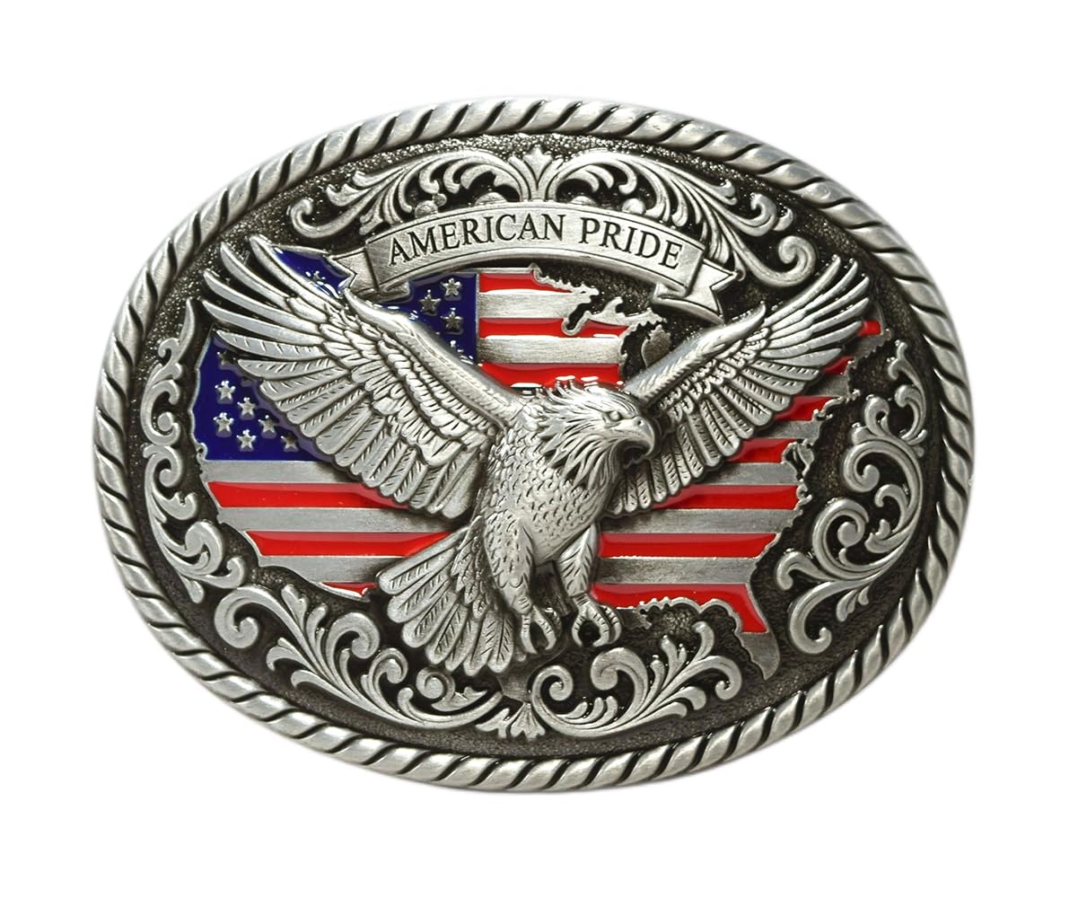 Moranse Cross Cowboy Kneeling Prayer Horse Zinc Alloy Belt Buckles