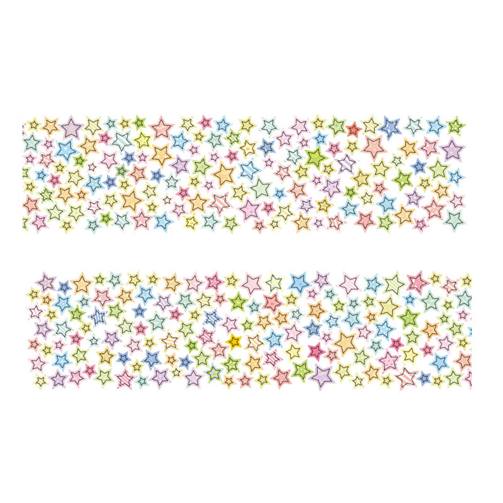 Buxuaaaa Lovely Washis Tape Decorative Tape Starry Skies Series Crafting Masking Craft Supplies for Scrapbooking Phone Crafting Starry Skies Series Washis