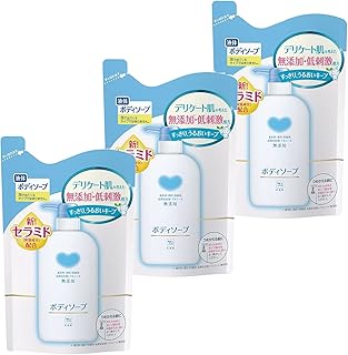 カウブランド 無添加ボディソープ 詰替え 400ml×3