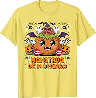 Monstruo de Mofongo Puerto Rico Halloween Boricua T-Shirt