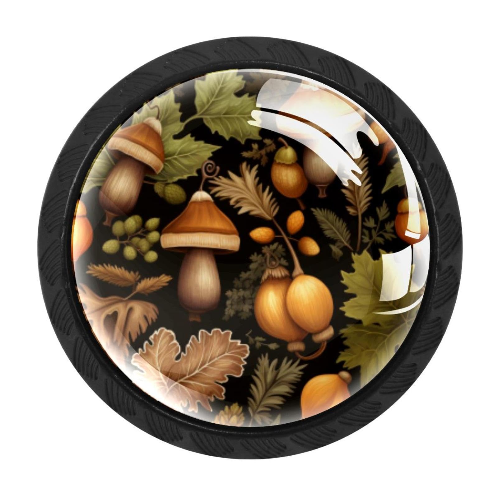 CHENZZZZ 4 Pack Thanksgiving Acorn Drawer Knob Cabinet Hardware