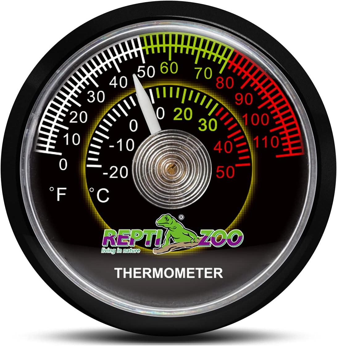 Zoo Med Economy Analog Dual Thermometer and Humidity Gauge