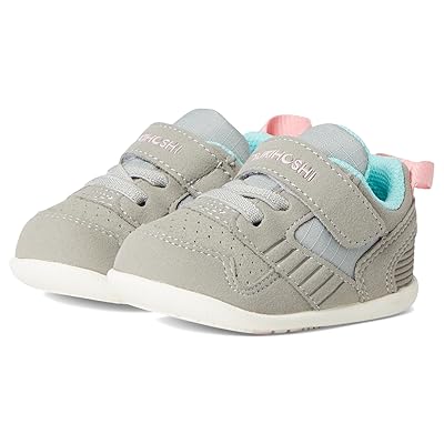 Tsukihoshi Kids Racer (Infant/Toddler) Girls Shoes Gray/Pink