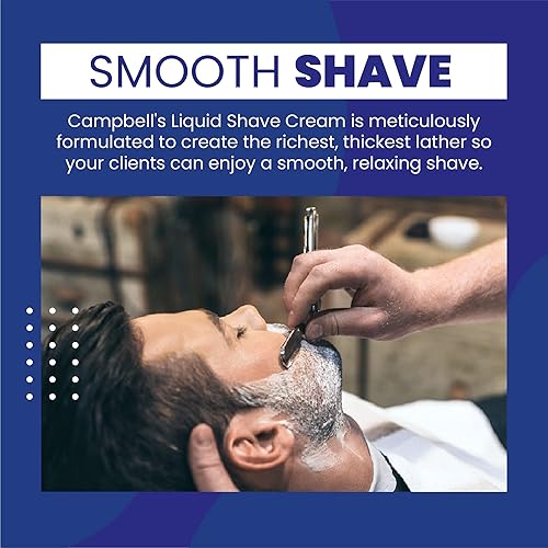 Miniatura 4 de Campbell's, 3 botellas de espuma de afeitar para máquina de barbería de 236 ml, para máquina de espuma LatherKing original