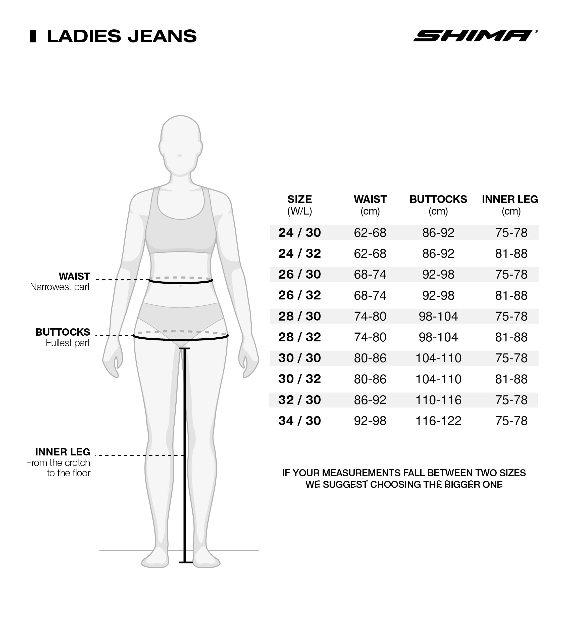 Shima Metro Jeans Moto Donna