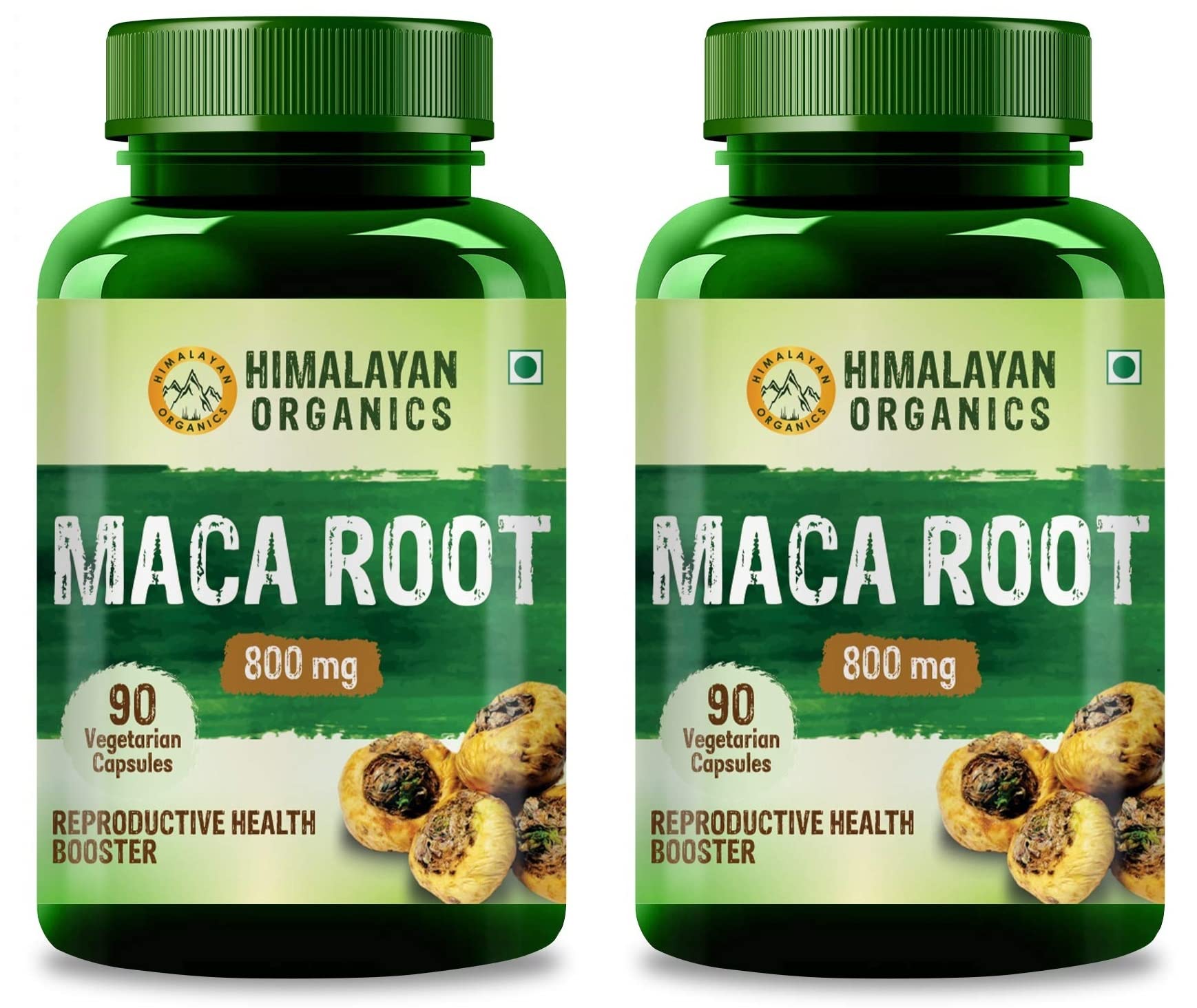 Himalayan Organics Maca Root Extract 800Mg | Help In Reproductive Growth | Improves Energy And Stamina | Good For Men And Women - 90 Vegetarian Capsules x 2 (B0BN1ZR5KH) Amazon Price History, Amazon Price Tracker