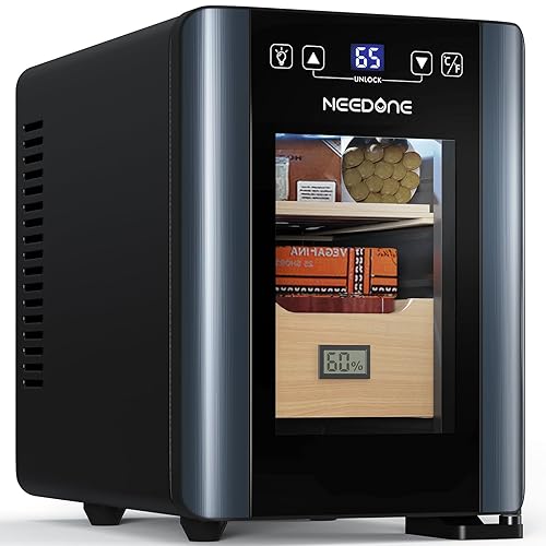 NEEDONE Electric Cigar Humidor 8L with Heating and Cooling Quiet